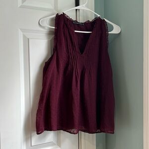 Abercrombie size small maroon tank